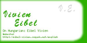 vivien eibel business card